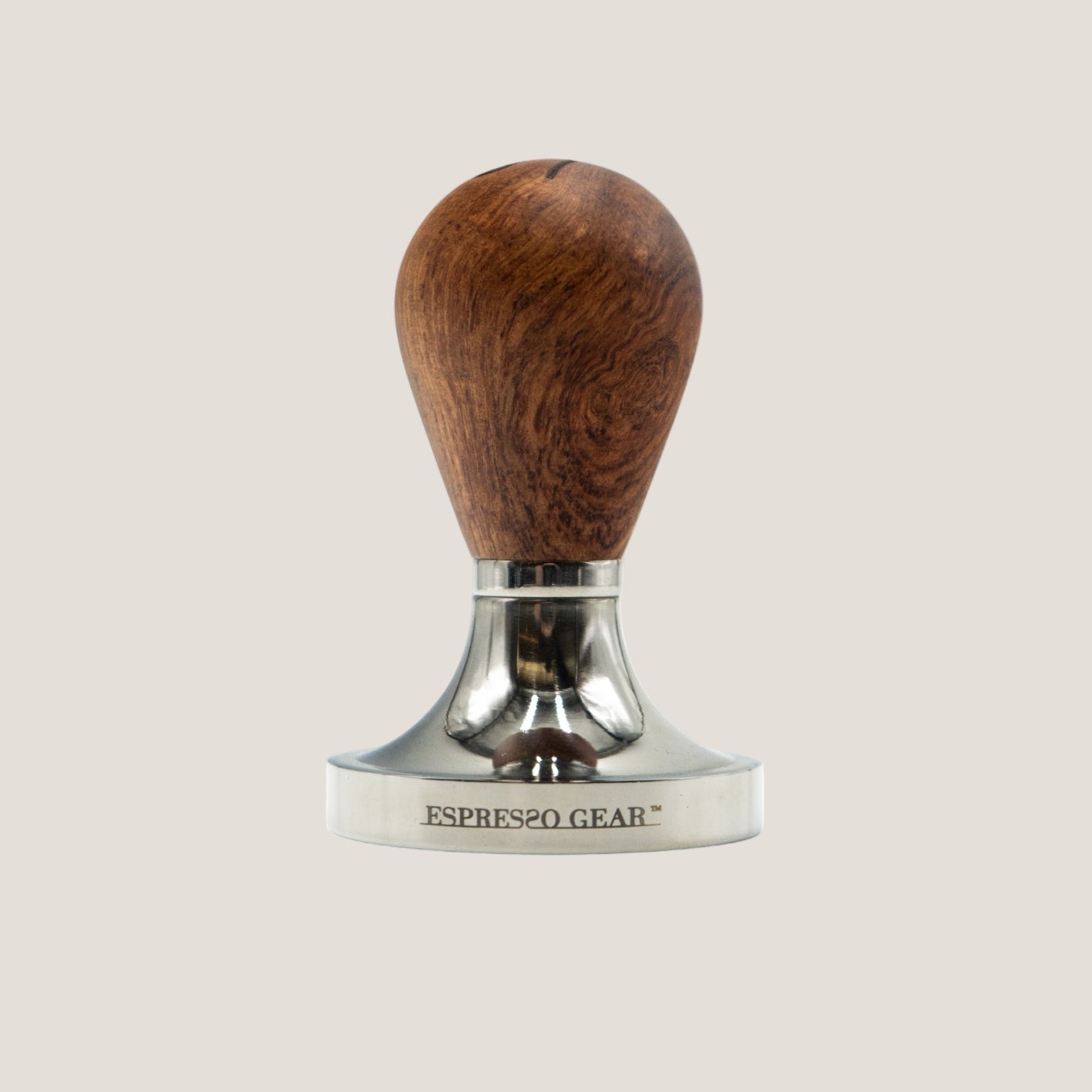 Kit Barista Espresso Tamper 58mm - Tamper Café + Agitateur + Brosse + Tapis - Bois Massif