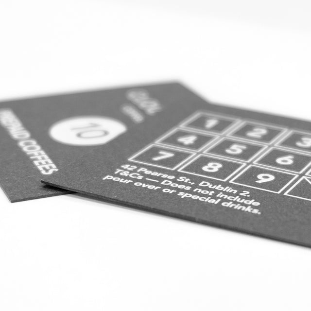 Prepaid Coffee Card