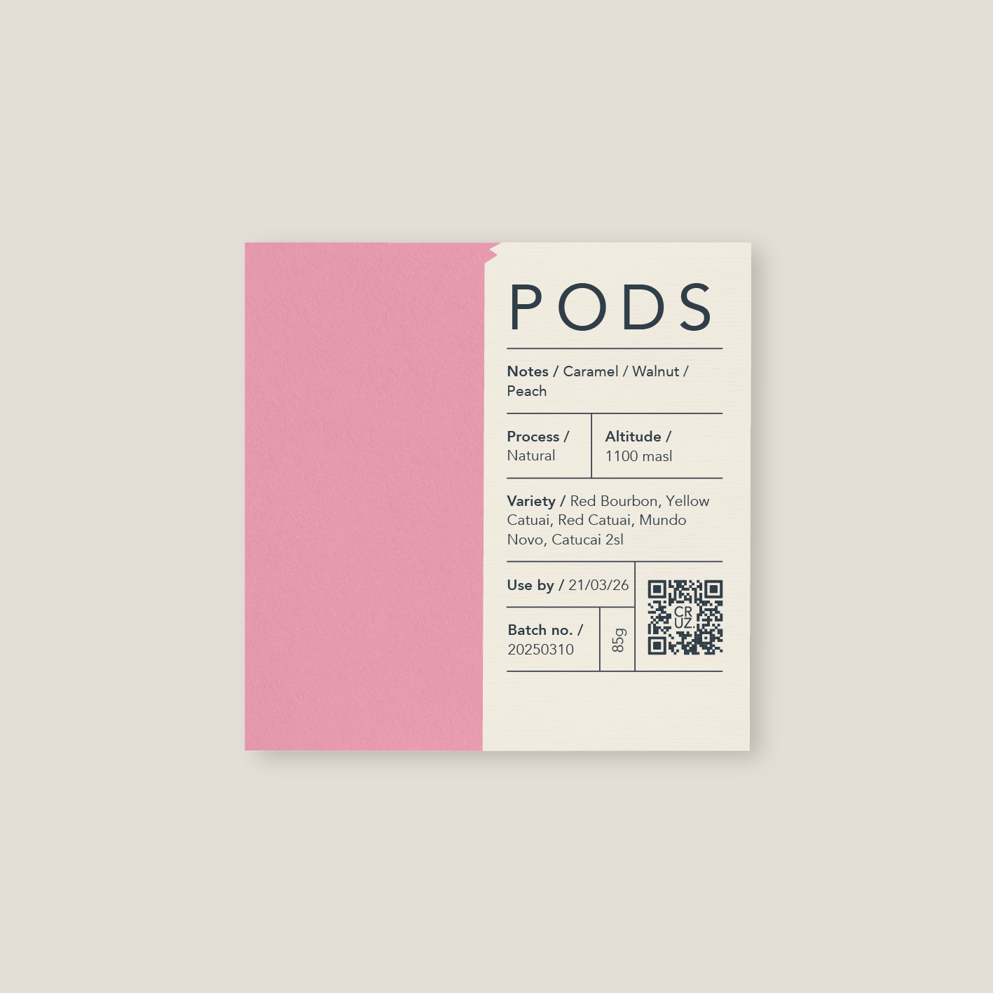 Compostable Pods | Fazenda Cruz Alta