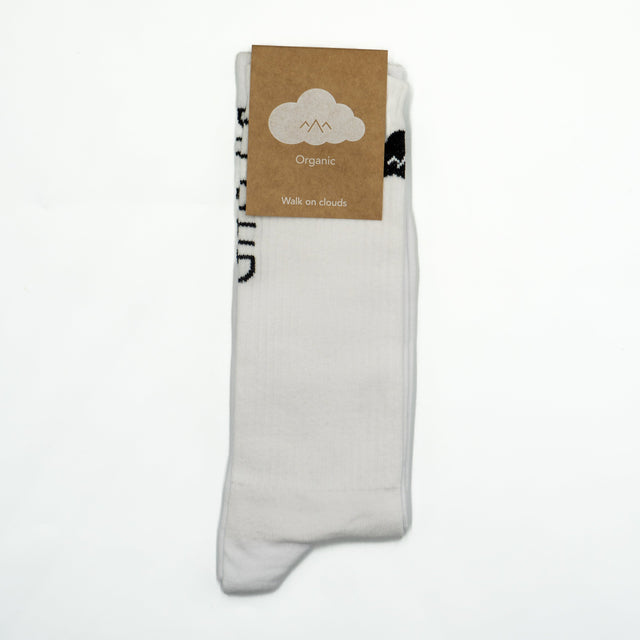 Cloud Picker Organic White Socks