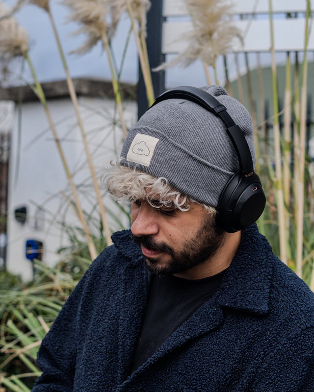 Cloud Picker Coffee Grey Beanie