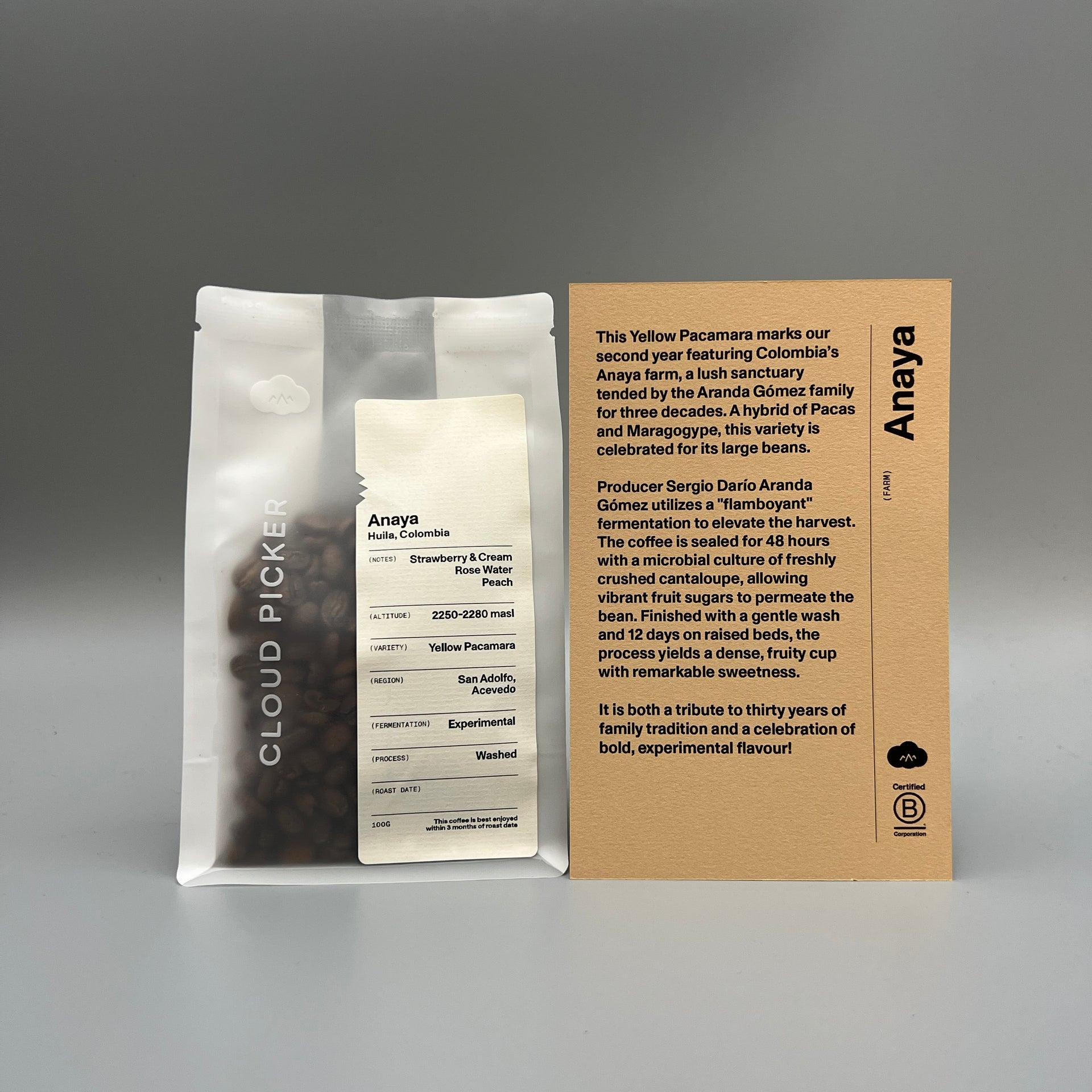 Colombia | Anaya (Yellow Pacamara) 100g