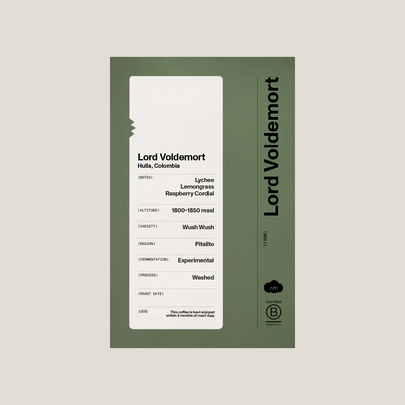 Colombia | Lord Voldemort (Wush Wush) 100g