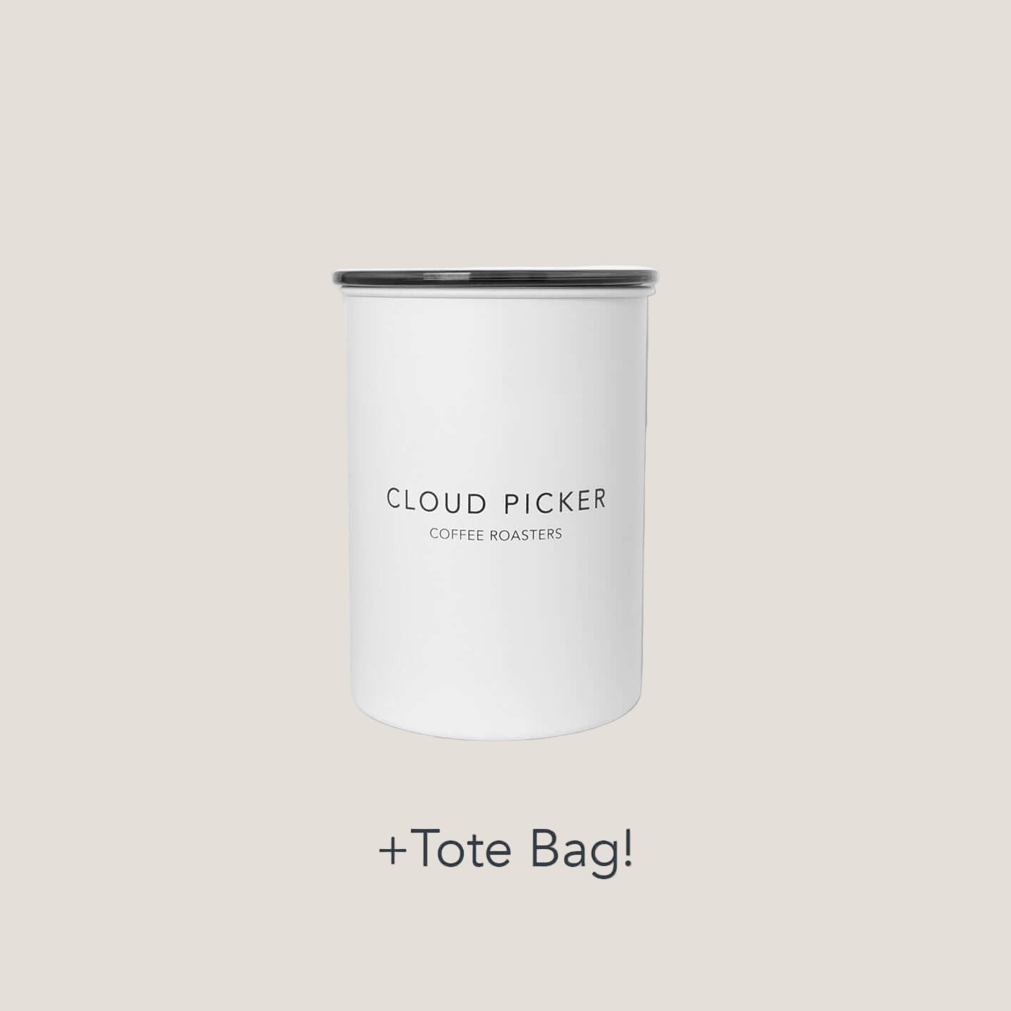 Airscrape Canister with tote bag