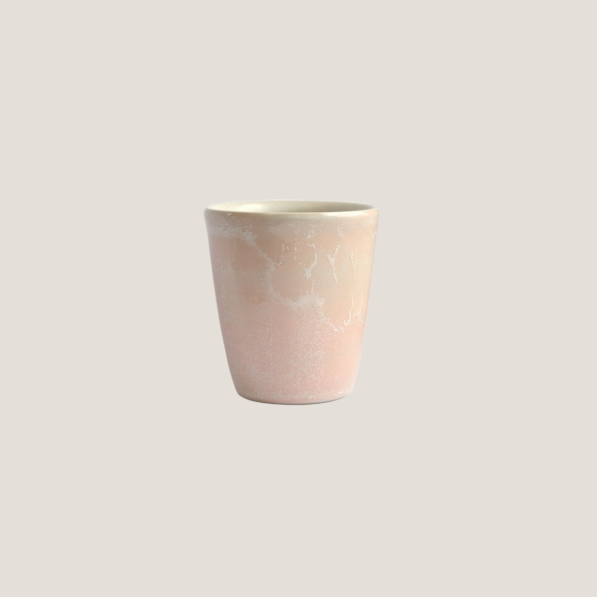 pottery cup