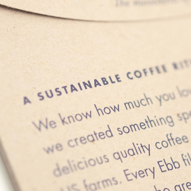 Ebb Organic Cotton Coffee Filter