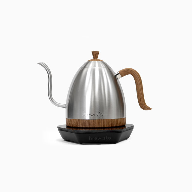 Artisan Electric Gooseneck Kettle Stainless/Wood