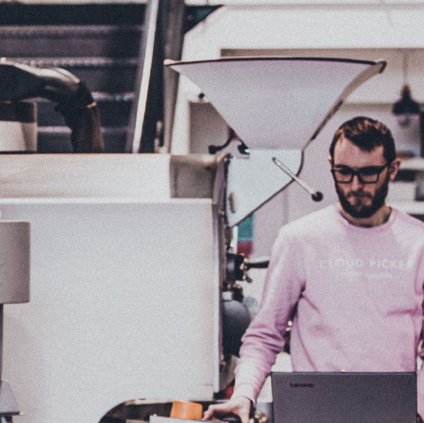 Organic Unisex Sweatshirt (PINK)