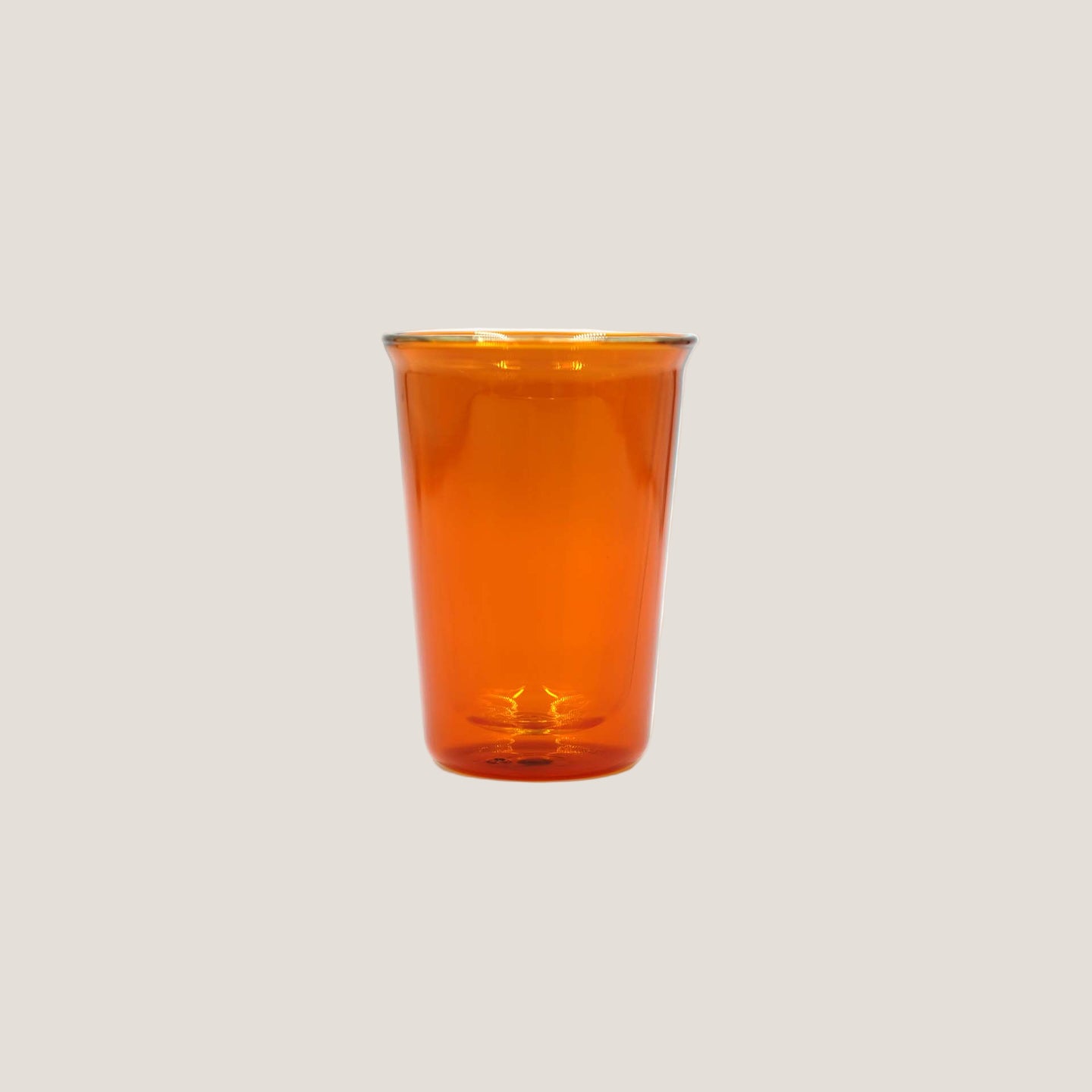 Kinto Cast Amber Double Walled Glass