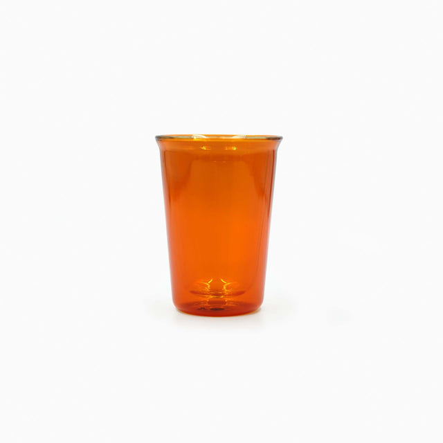 Kinto Cast Amber Double Walled Glass