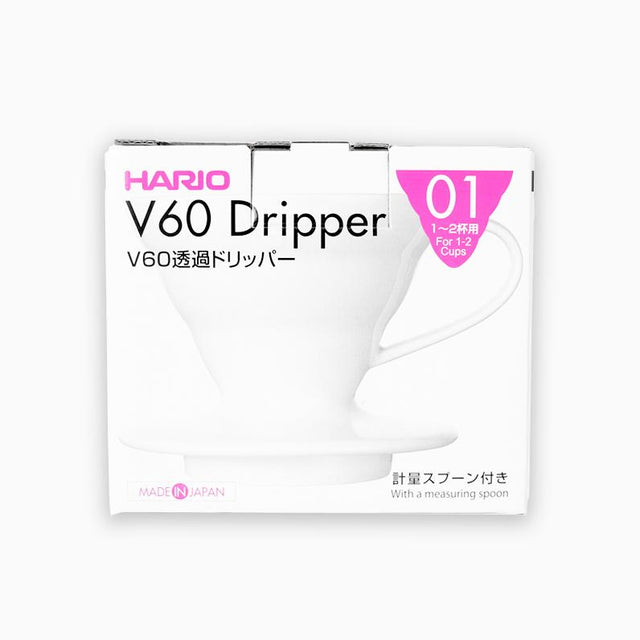 Hario V60 Ceramic Pour-Over Dripper - Caravan Coffee